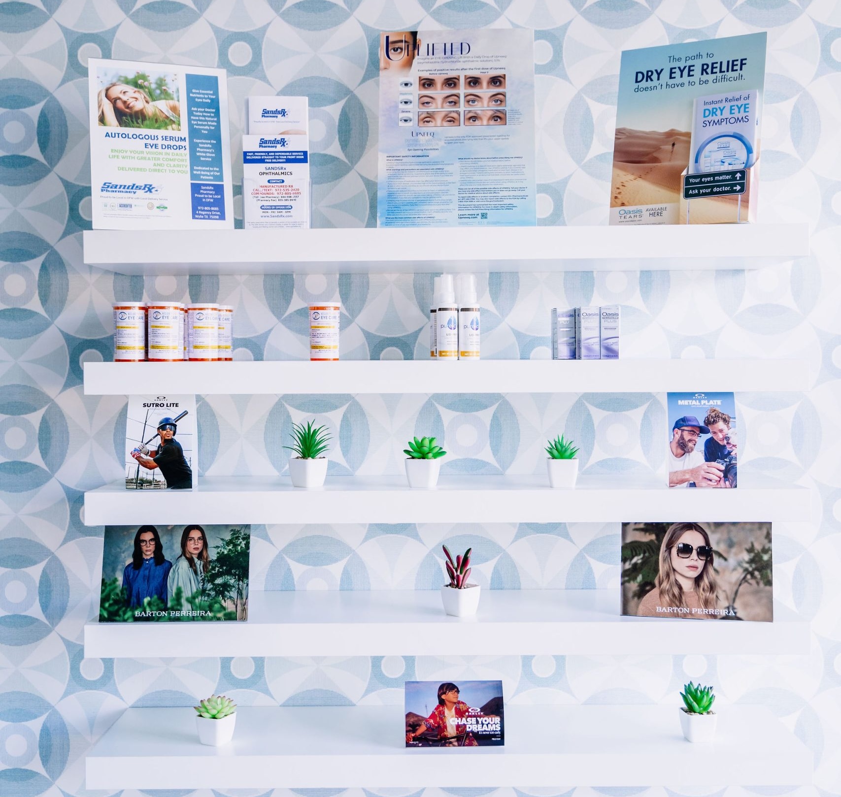 Photo of available dry eye products